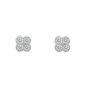 LeRongé carré Diamond earrings