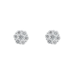LeRongé cluster stud earrings