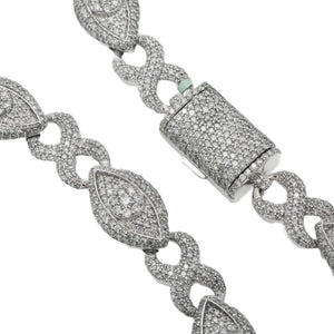 LeRongé OKO infinity diamond necklace