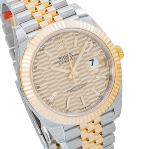 Rolex Datejust 41MM Champagne Dial with Jubilee Bracelet