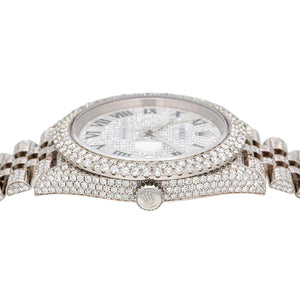 Rolex Datejust 41MM Diamond Dial Jubilee Diamond Bracelet