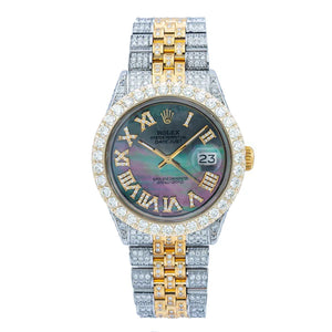 Rolex datejust 36mm chameleon diamond dial