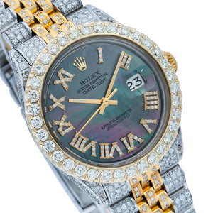 Rolex datejust 36mm chameleon diamond dial