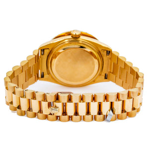 Rolex day-date 36mm black diamond dial