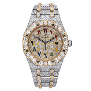 AUDEMARS PIGUET ROYAL OAK
15400ST 41MM YELLOW GOLD DIAMOND DIAL