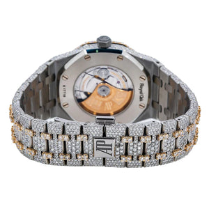 AUDEMARS PIGUET ROYAL OAK
15400ST 41MM YELLOW GOLD DIAMOND DIAL
