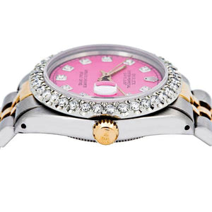Rolex Datejust 31MM Hot Pink Diamond Dial
