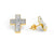 Diamond Cross Earrings 0.36 ctw