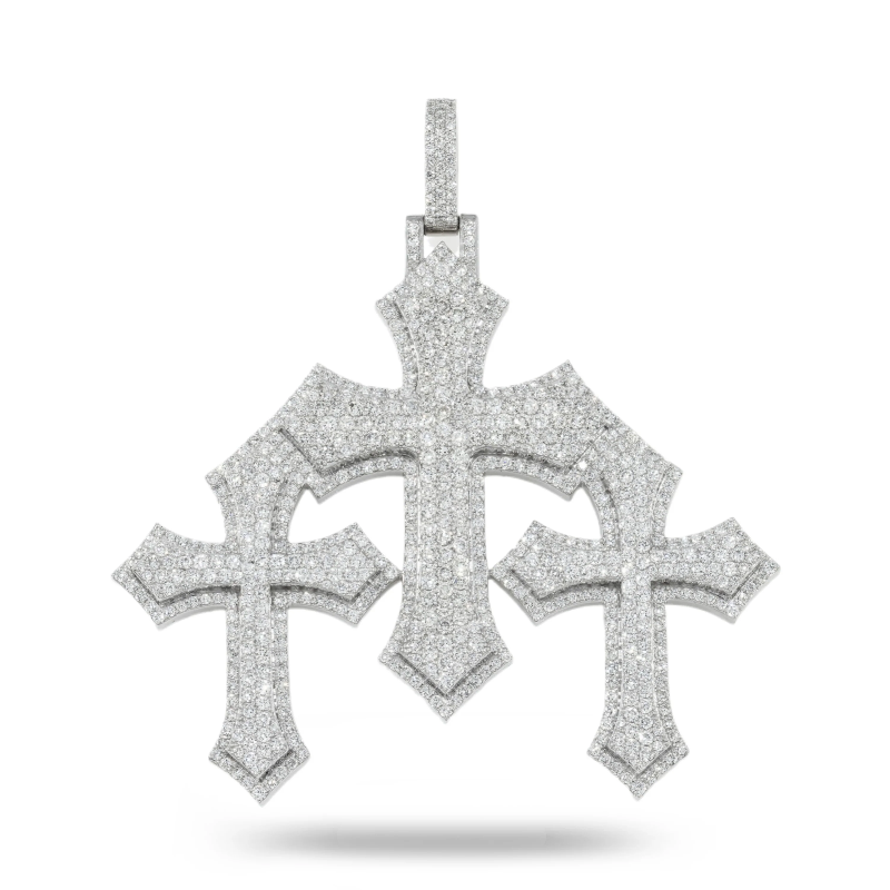 LeRongé Trinity Cross Pendant