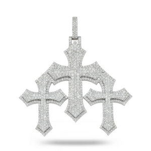 LeRongé Trinity Cross Pendant