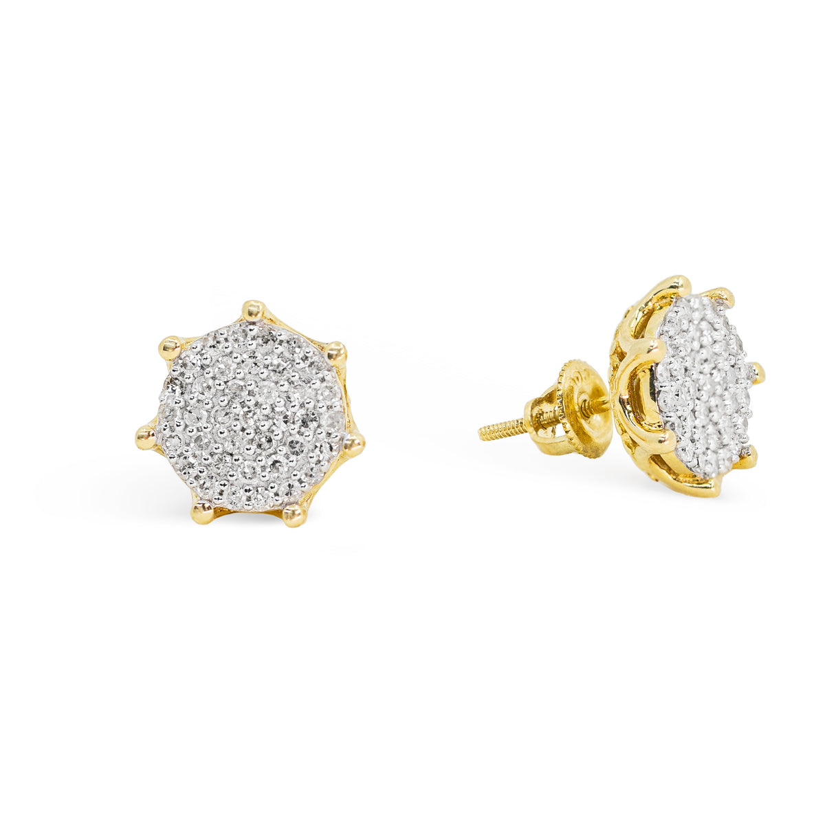 Diamond Helm Earrings 0.51 ctw