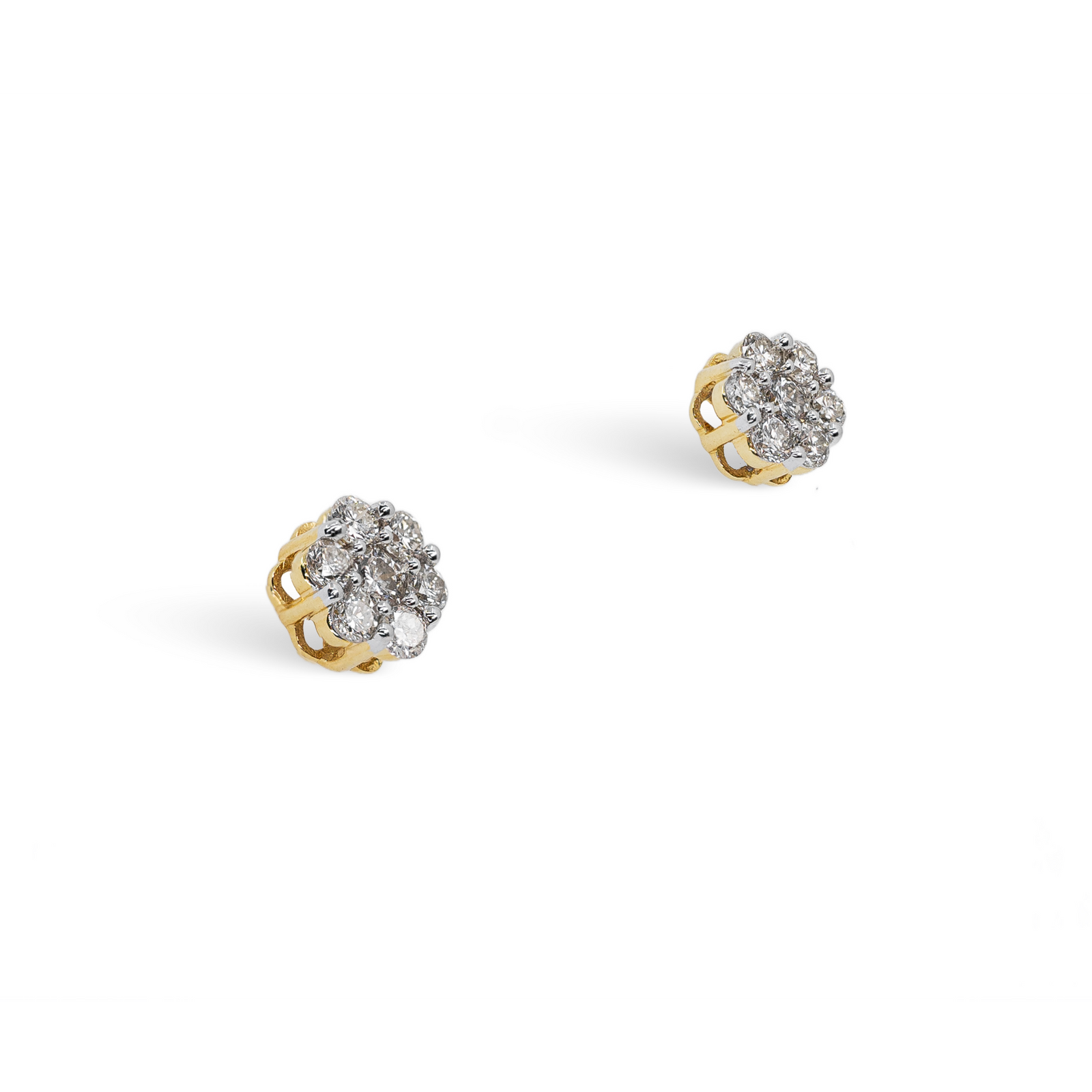 Diamond Cluster earrings