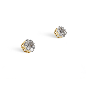 Diamond Cluster earrings