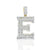 Diamond E Initial Letter Pendant 2.43 ctw