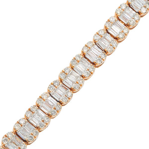 Diamond Luxé Baguette Bracelet 4.4 ctw