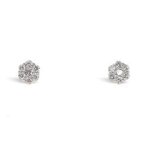 Diamond Cluster earrings