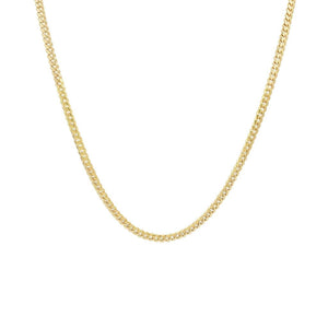 10k 5mm Solid Gold Cuban Link