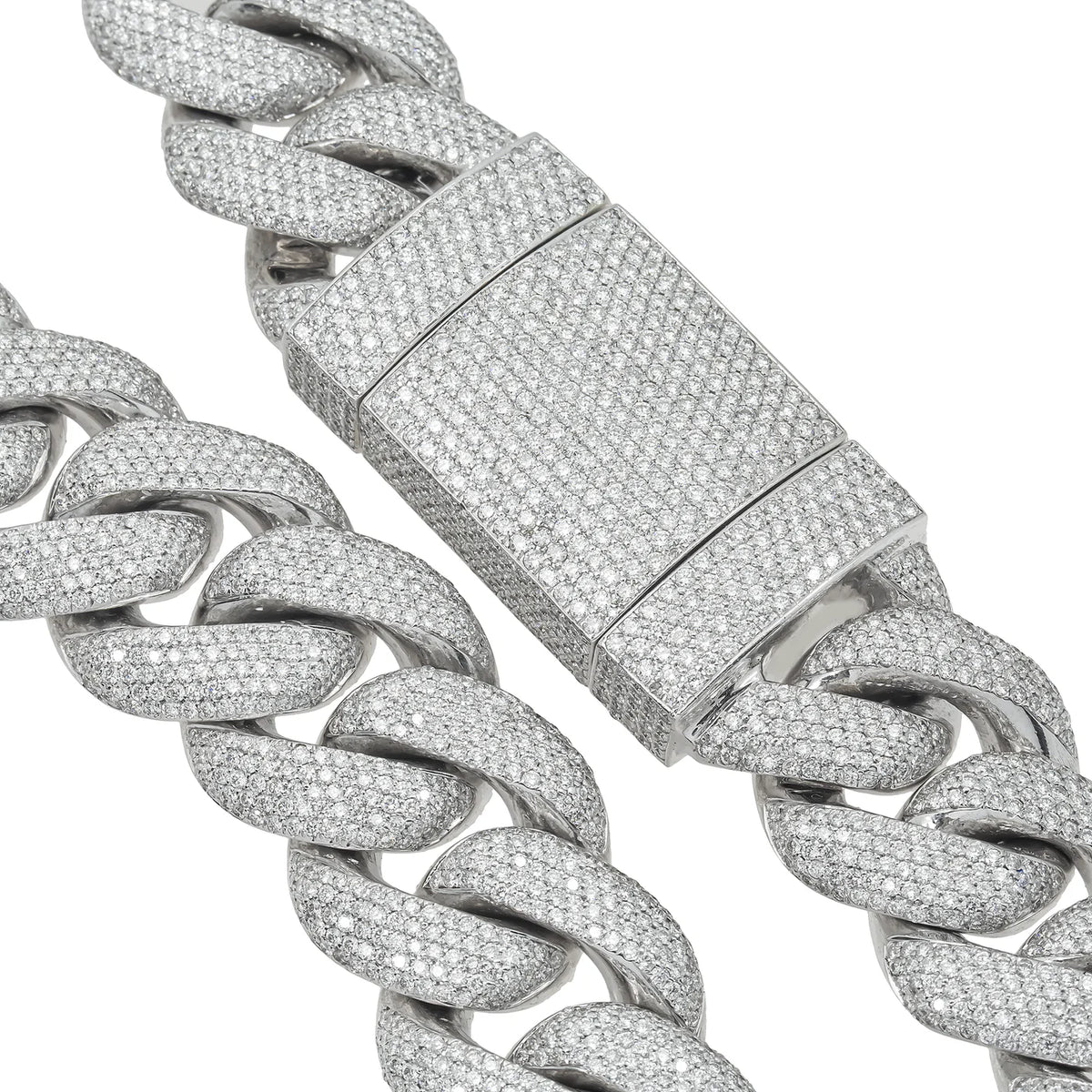 Leronge admiral kilogram diamond Cuban chain