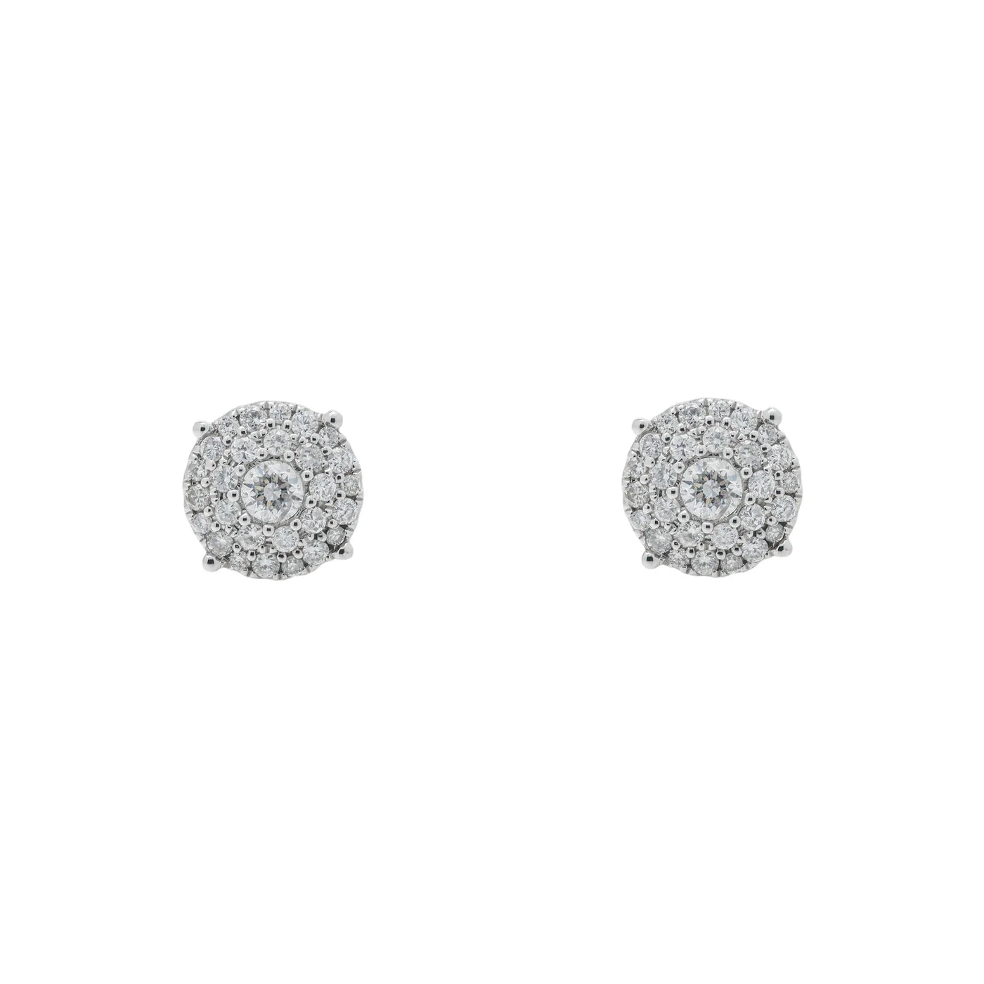 LeRongé multi-row Diamond studs