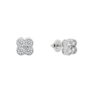 LeRongé carré Diamond earrings