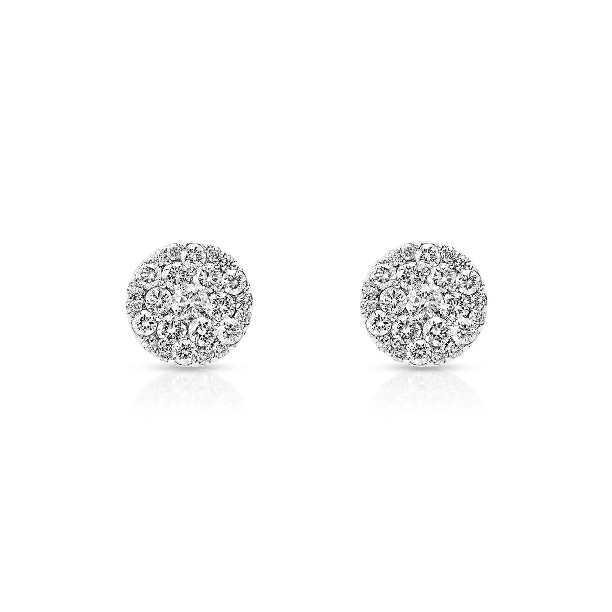 LeRongé Diamond Sphere Studs