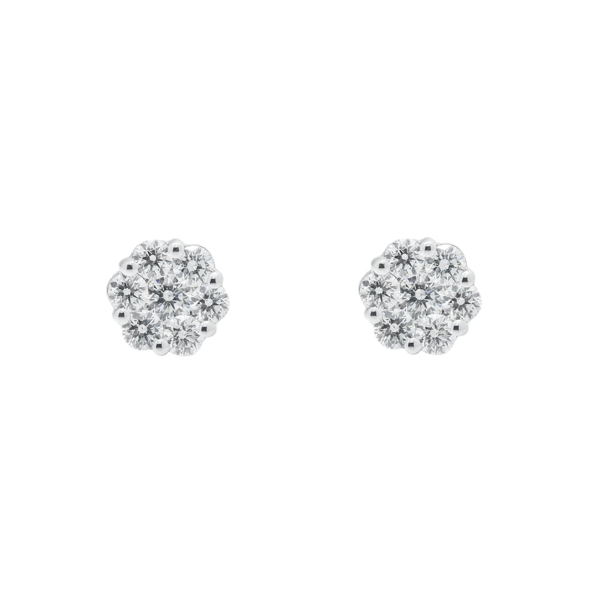 LeRongé cluster stud earrings