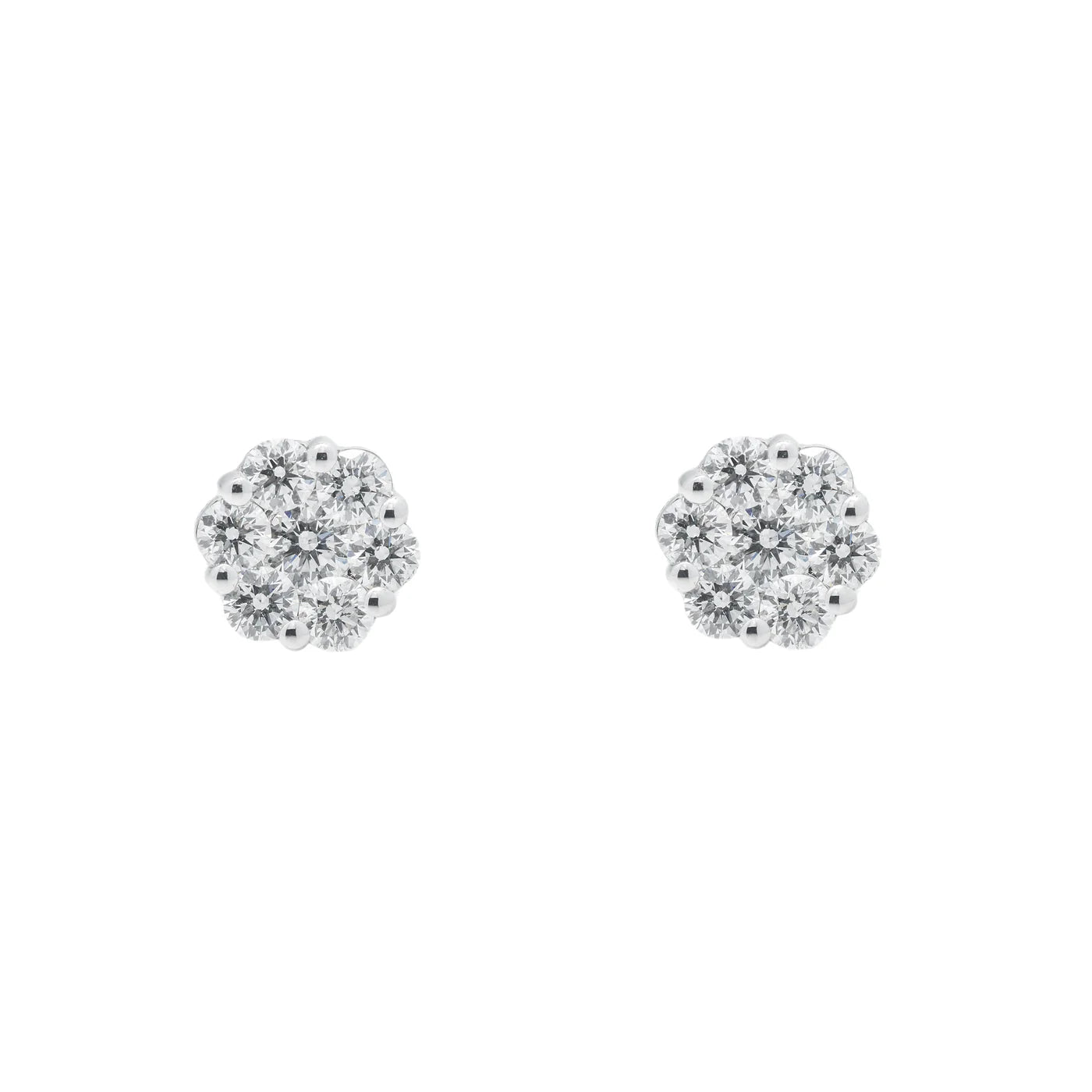 LeRongé cluster stud earrings