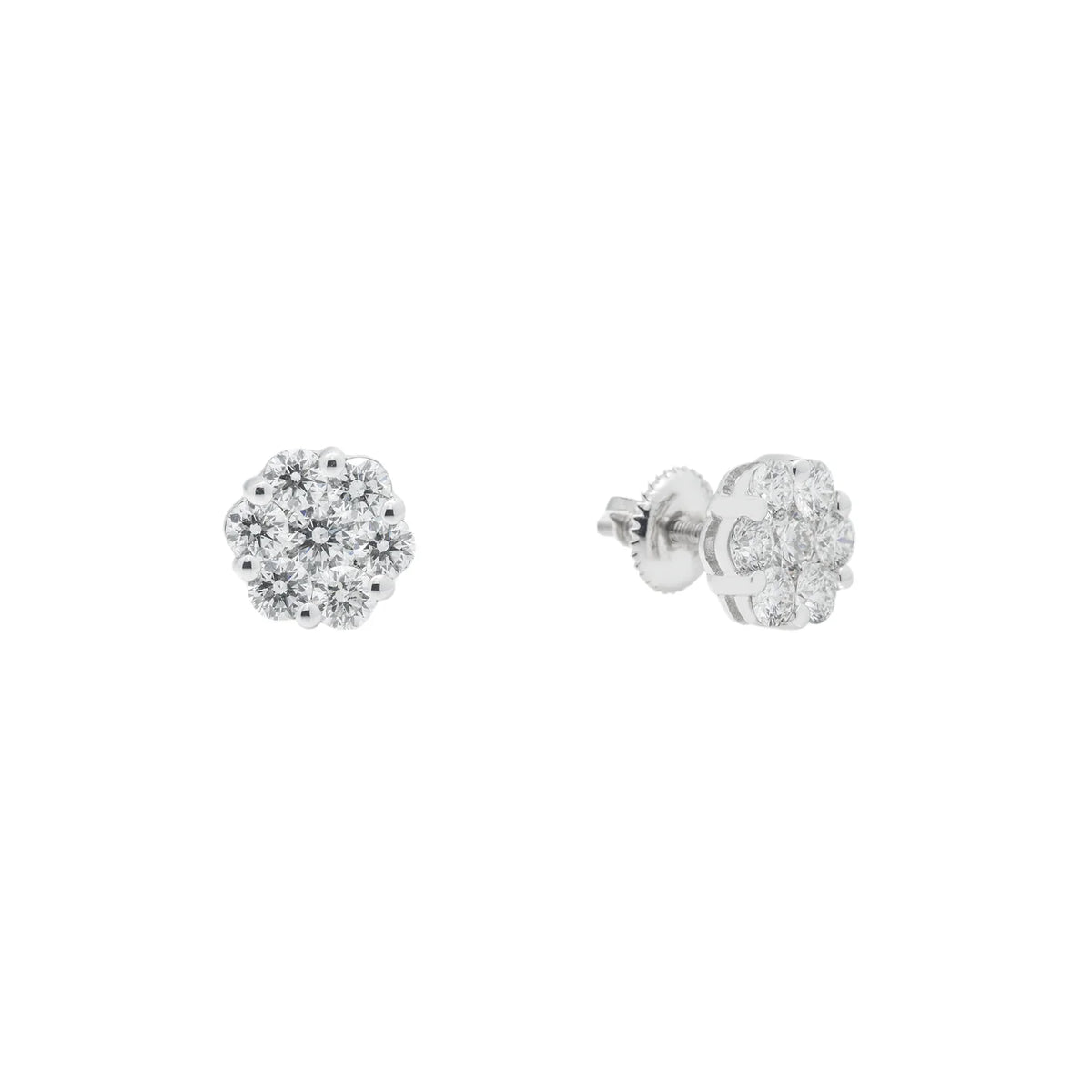 LeRongé cluster stud earrings