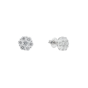LeRongé cluster stud earrings
