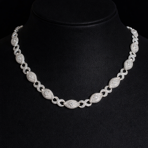 LeRongé OKO infinity diamond necklace