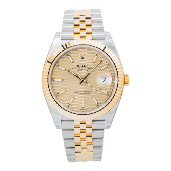 Rolex Datejust 41MM Champagne Dial with Jubilee Bracelet