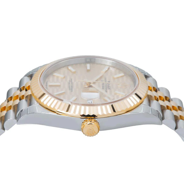 Rolex Datejust 41MM Champagne Dial with Jubilee Bracelet