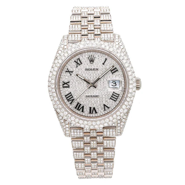 Rolex Datejust 41MM Diamond Dial Jubilee Diamond Bracelet