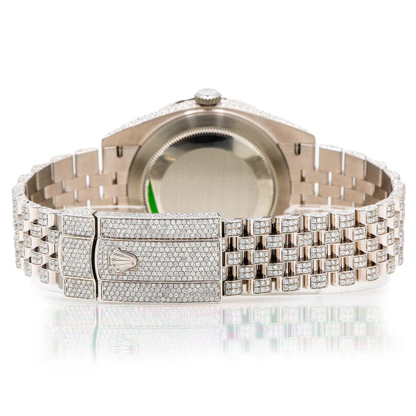 Rolex Datejust 41MM Diamond Dial Jubilee Diamond Bracelet