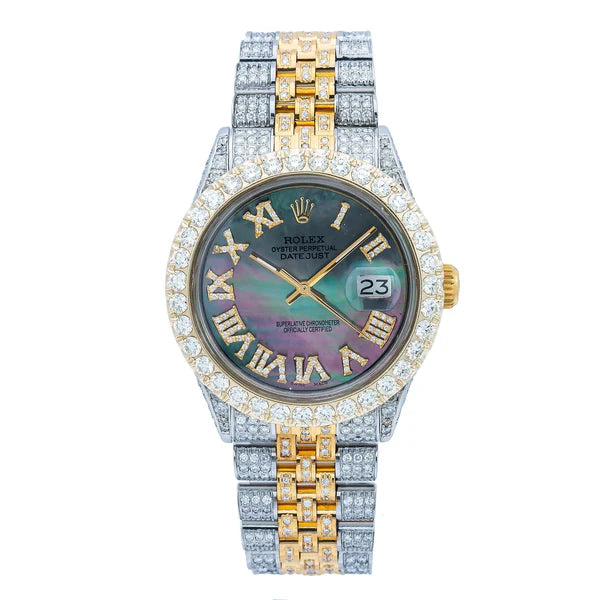 Rolex datejust 36mm chameleon diamond dial