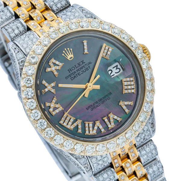 Rolex datejust 36mm chameleon diamond dial