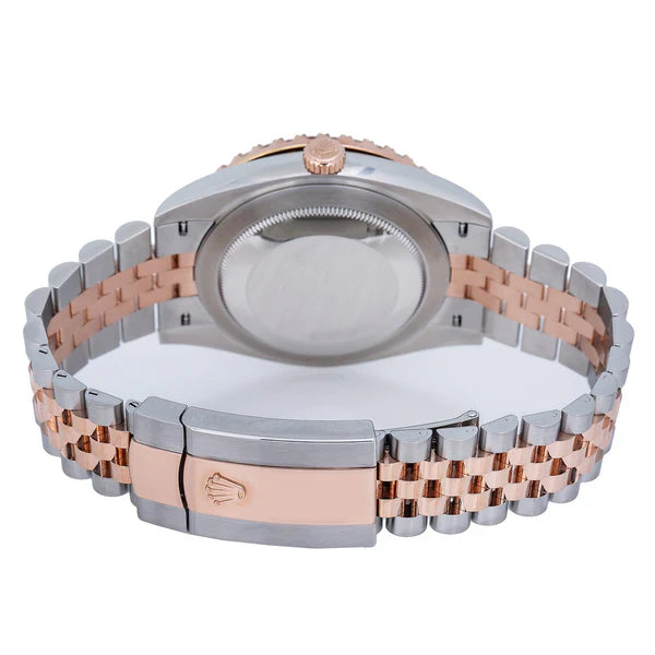 Rolex datejust 41mm brown diamond dial