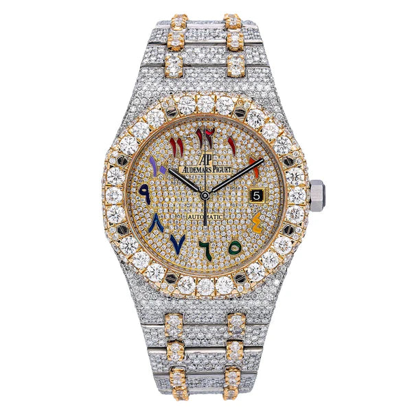 AUDEMARS PIGUET ROYAL OAK
15400ST 41MM YELLOW GOLD DIAMOND DIAL