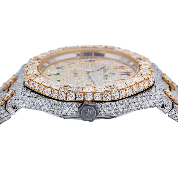 AUDEMARS PIGUET ROYAL OAK
15400ST 41MM YELLOW GOLD DIAMOND DIAL