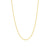 14k 2mm Briller Ball gold necklace