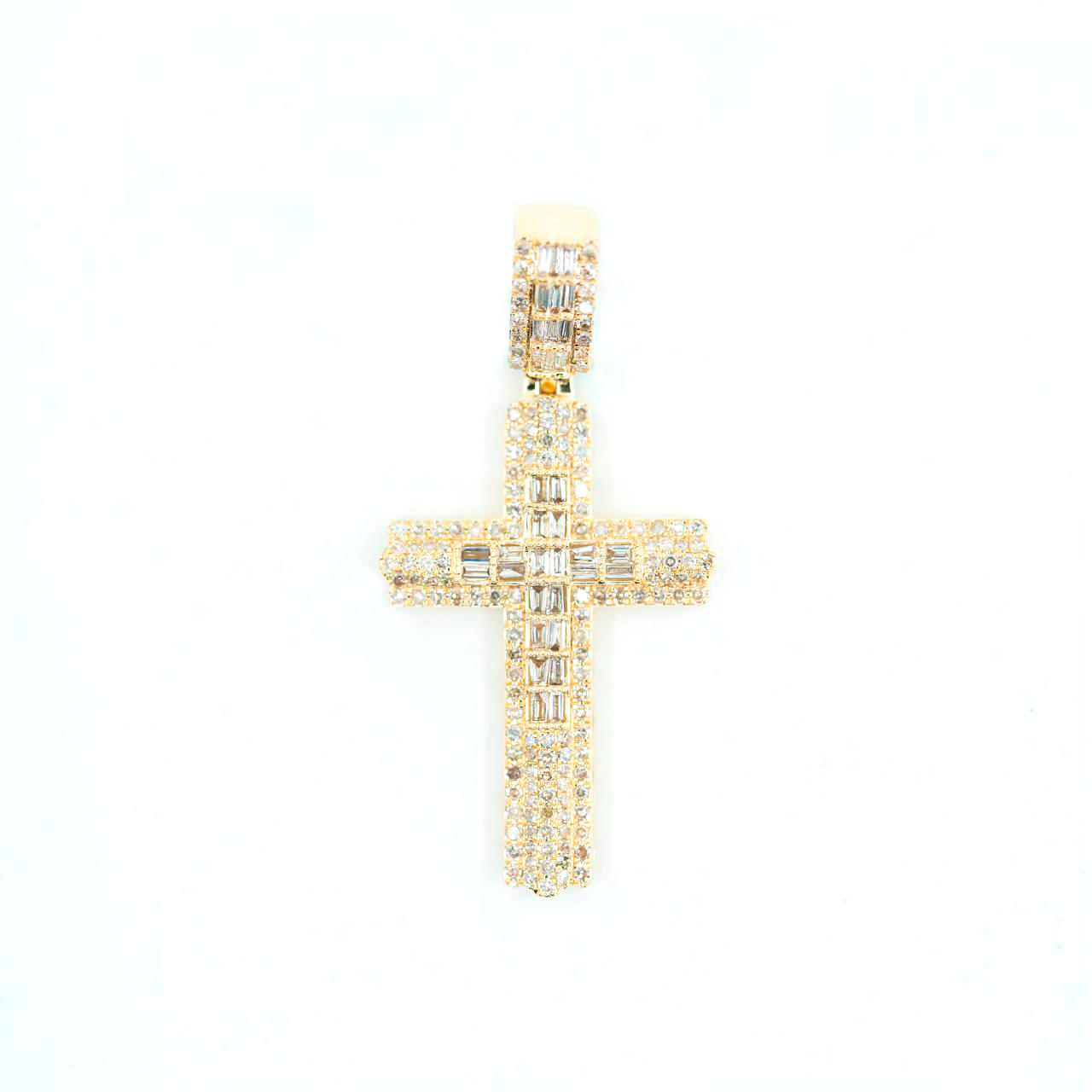  Diamond cross pendant 1.92 ctw