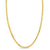 10k 5.5mm solid franco gold necklace